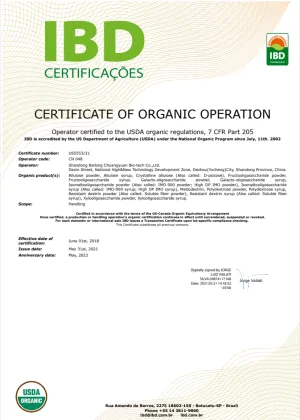 Improve Taste of Food Dietary Fiber Polydextrose
