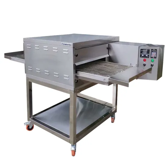 Commercial Baking Pizza Ovens, Stainless Steel Conveyor Belt Pizza Oven