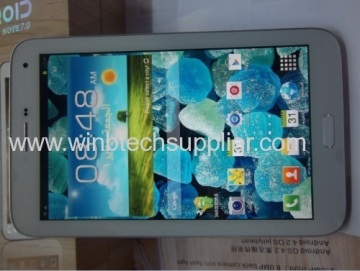 Mtk8389 F5189 نجمة رباعية النوى 1 غيغابايت من ذاكرة الوصول العشوائي سعة 16 جيجابايت Rom 7 بوصة Gps الهاتف منصة الجيل الثالث 3g "المزدوج سيم المزدوج الكاميرا الحرة الجلود والقضية"