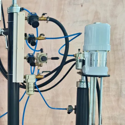 Pneumatic High Efficiency Double Group Sealant Extruder