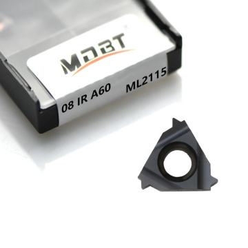 Inserti di threading interno in carburo della macchina CNC: MDBT 06IR 08IR A60 A55