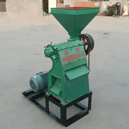 Grain Processing: Corn Peeling and Grits Making Machine