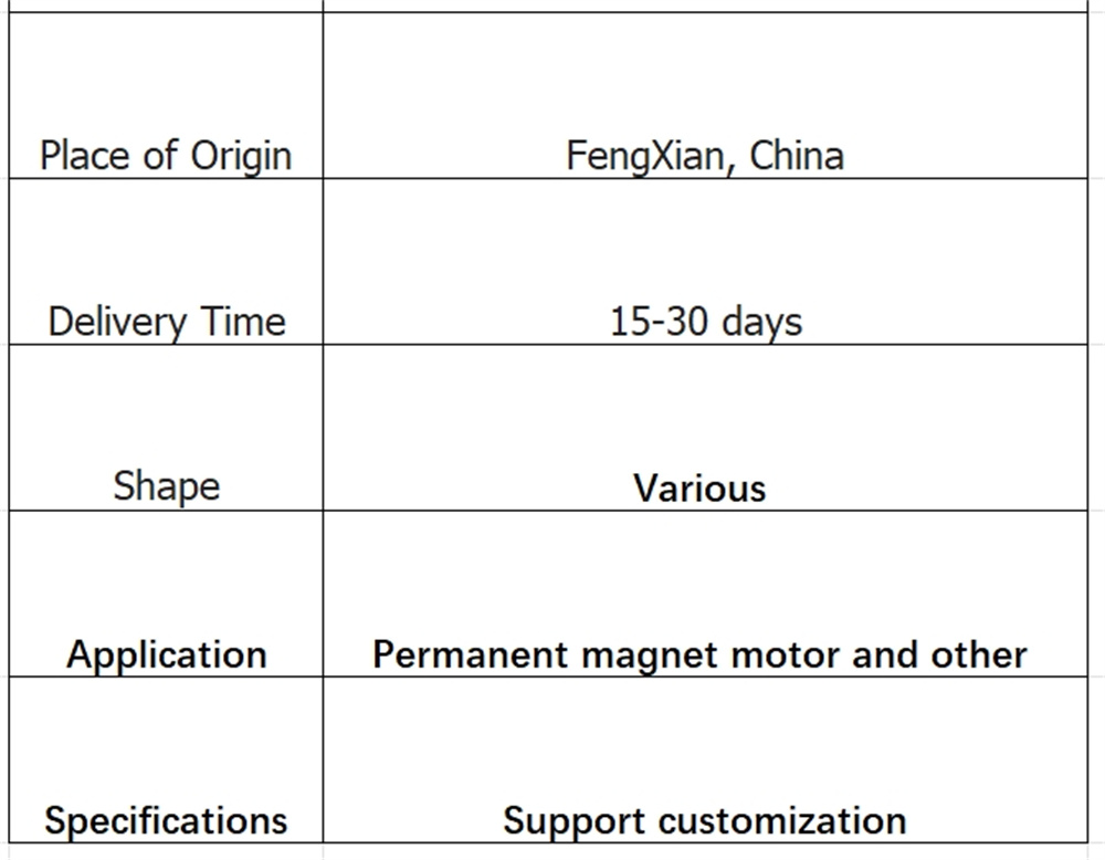 3-wheeled Electric Tricycle Motor Magnet