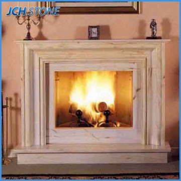 China factory wholesale nature stone tv stand fireplace
