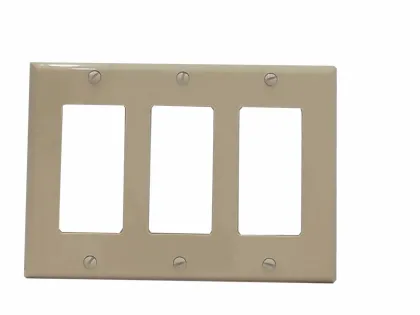 3 Gang Decora Switch Plate