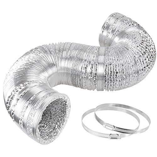 Klimatyzator Przenośny elastyczny wąż do suszarki z folii aluminiowej Sprial
