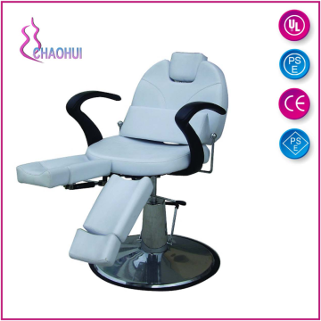 Chaise de coiffure hydraulique avec ajustement facultatif