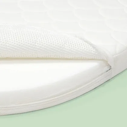 Round high end crib mattress for small size cribs