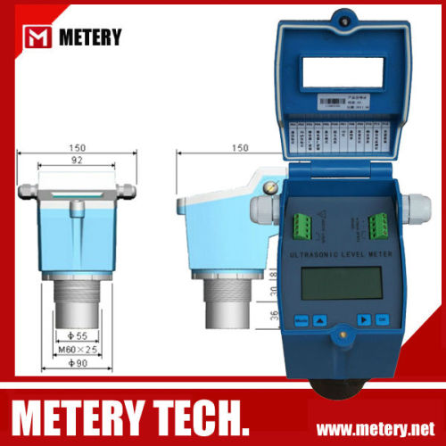 Digital water depth meter level measurement