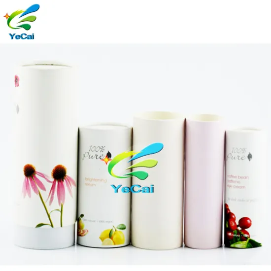 Eco-Friendly single custom golf balls round packaging box , Kraft paper tube for sale