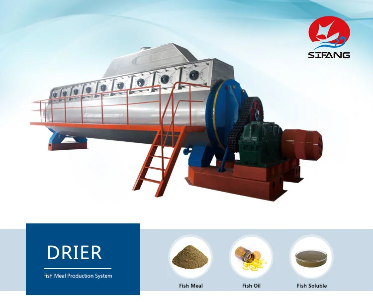 Fischmehltrockner / Rohrschlangen- und Scheibentrockner / für dampfgetrocknetes Fischmehl