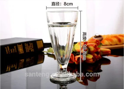 Juice water wine ice cream glass cup