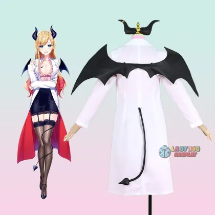 Hololive Vtuber Yuzuki Choco Cosplay Costume