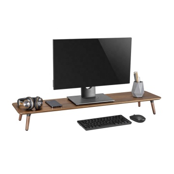 13 '' ~ 32 '' स्क्रीन के लिए वुडन मॉनिटर स्टैंड राइजर