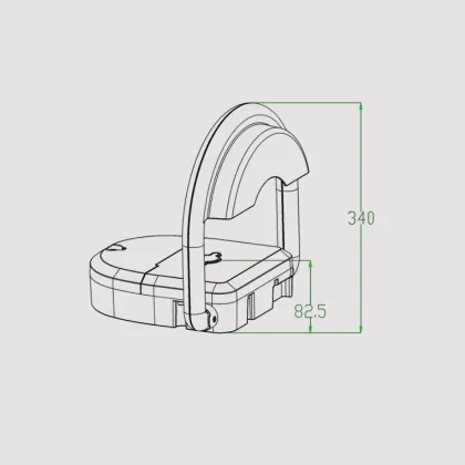 High-Quality Waterproof Automatic Remote Control Car Parking Space Lock: Advanced Parking Equipment Solution