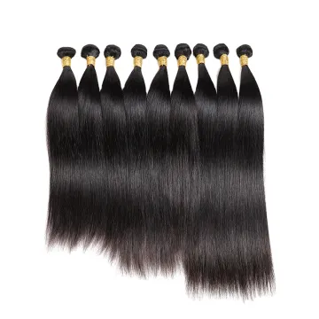 Wholeslae Ponytail Human Hair Extensions Brazilian Hair Ponytails with Clip in Drawstring Ponytail Straight for Women