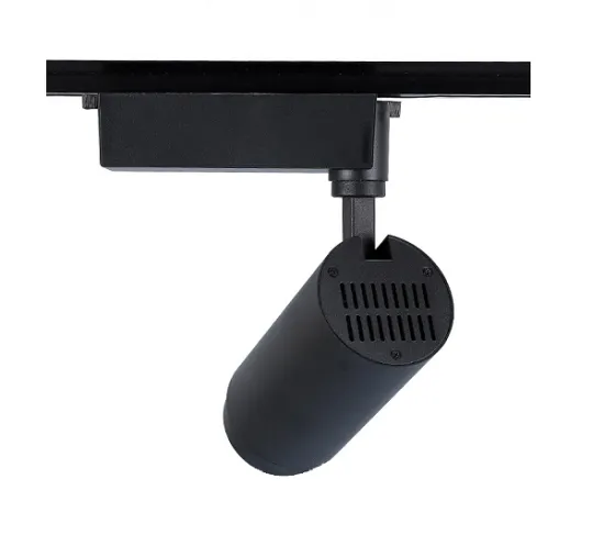 LED Track lights are installed on the ceiling