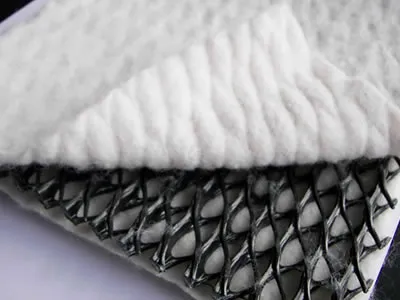 Three dimensional composites drainage network