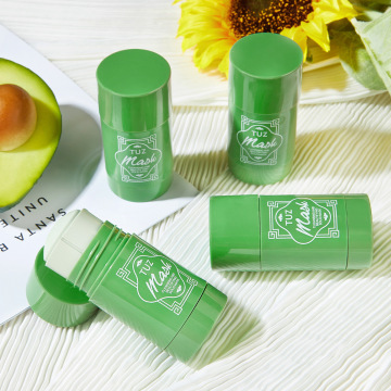 Maschera per tè verde Stick maschera solido: controllo dell'olio, idratazione, trattamento dell'acne, rimozione del punto nero e formula purificante dei pori