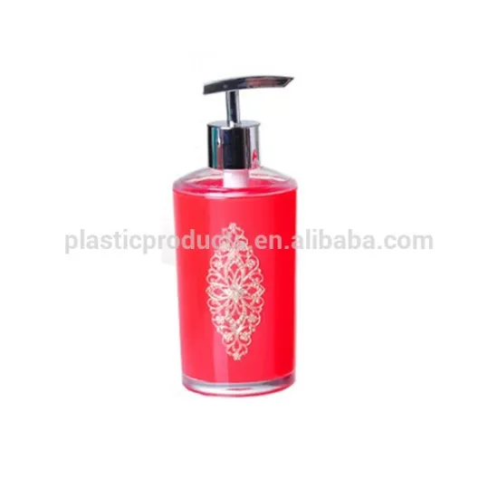 plastic lotion pump bottle for wedding gift