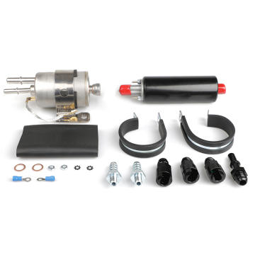Kit regulador de bomba de combustible en línea GSL392 y filtro EFI con accesorios de 6 años - 255lph y 58 psi