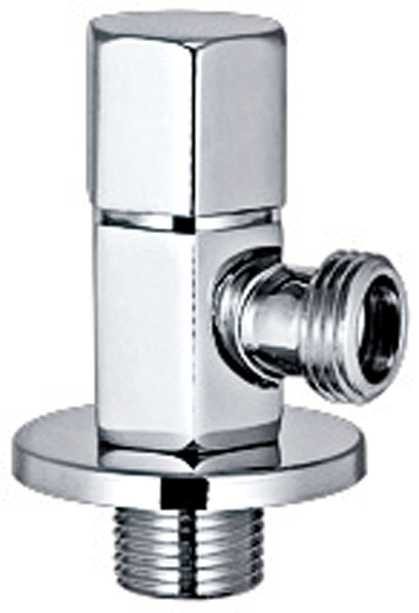 Stainless steel angle valve for outdoor use