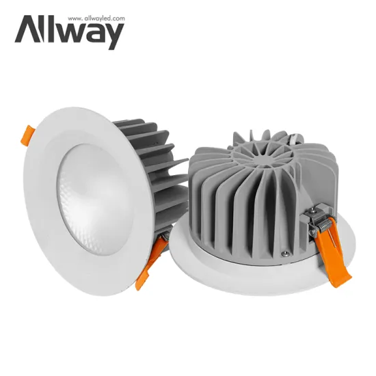 High-End Waterproof IP54 Adjustable Smart Zigbee LED Downlight Housing with COB Technology and Anti-Glare Design for Commercial and Recessed Applications
