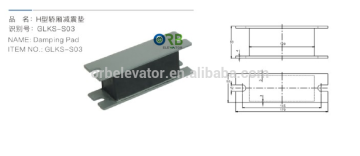 Elevator cabin absorber H type