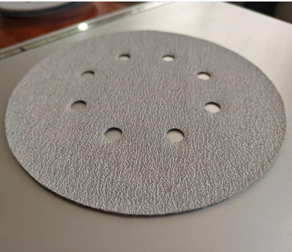 White Coated Velcro Disc