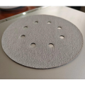 9inch six hole grit60 white coated loop disc