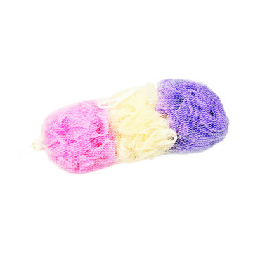 3-Pack Soft Mesh Ball Baby Bath Sponges in Net Bag - Hot Sale Exfoliating Shower Brushes