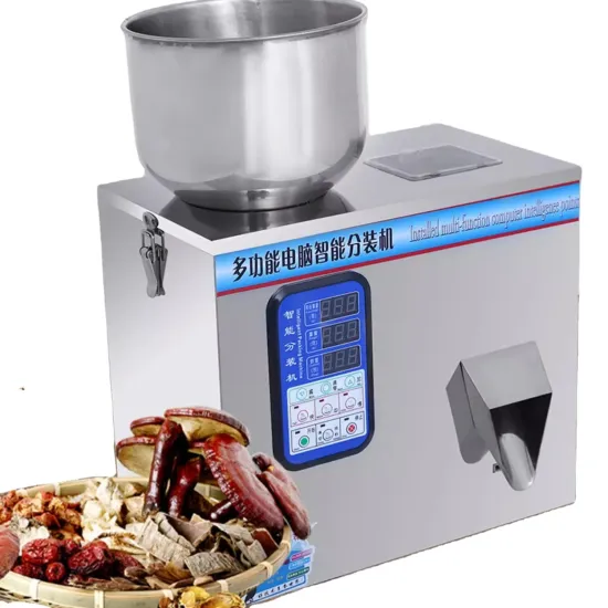 Semi-Automatic Filling Machine for Spices, Herbs, and Confectionery (1-100G)