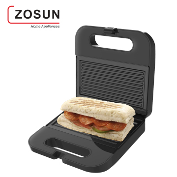 Zosun ZS-SW230 2 Slice Electric Sandwich Maker con rivestimento antiaderente e indicatori di luce