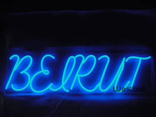 Mini Blue LED Neon Tube