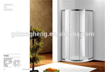 Shower partition glass shower door glass
