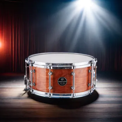 Hailun Chinese Jazz Frame Drum with Jungu Huali Wood and Aluminum Drum Chamber Accessories