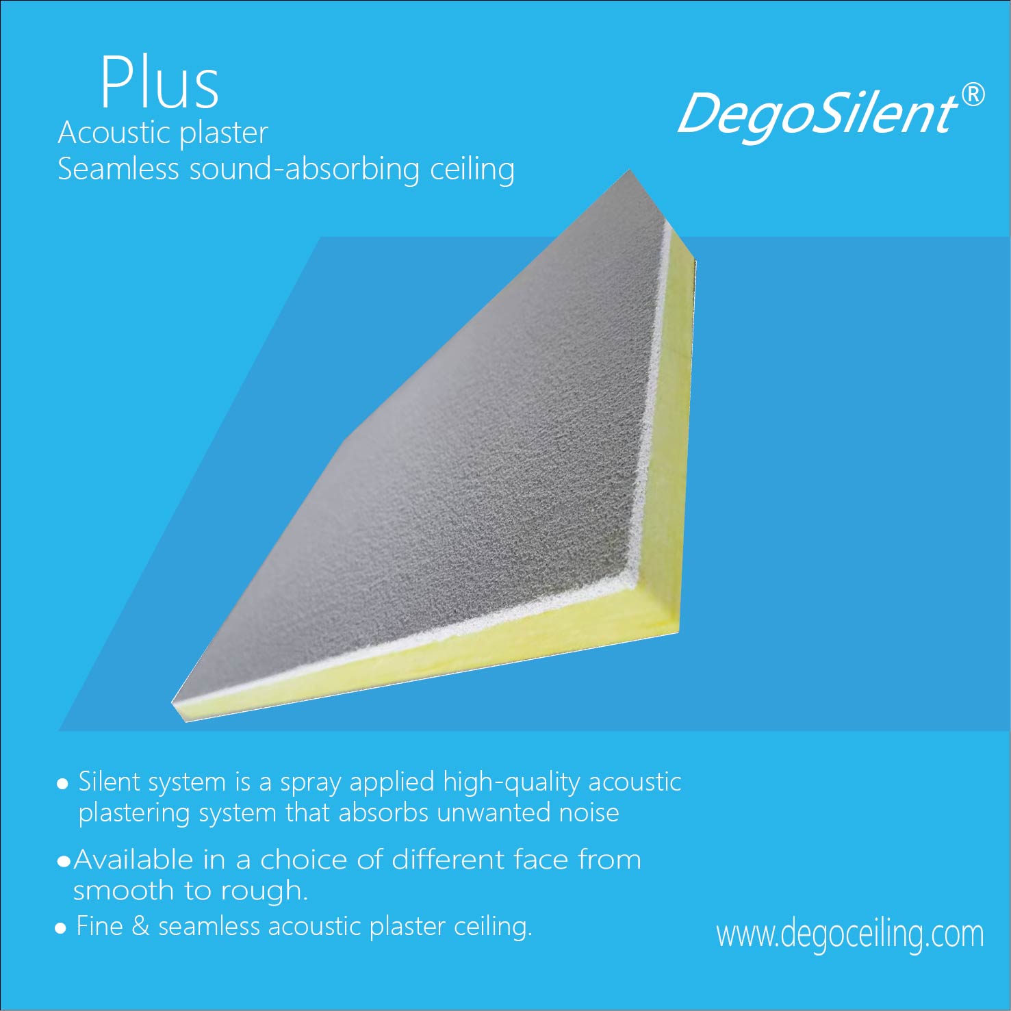 Quality Seamless High-Quality Acoustic Plastering System for Sale