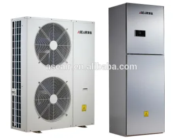 14.2 KW Split air source heat pump water chiller for heating cooling and hot water