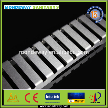 stainless steel shower drain stainless steel linear drain floor drain grates/ bathroom fittings from mondeway