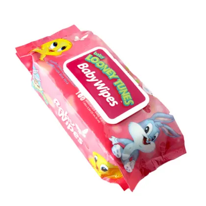 Fresh perfume alcohol free skin care baby wipes