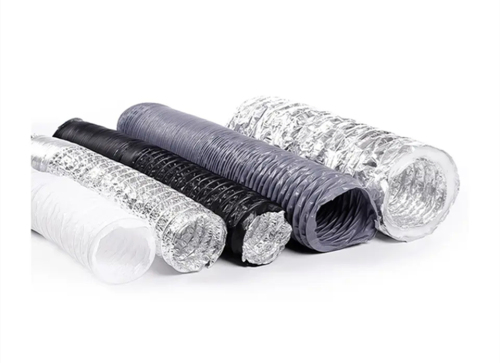 Aluminum Acoustic Single Layer Polyester Combi Insulated Flexible Duct