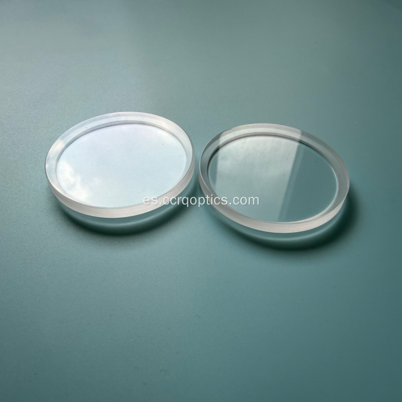 Vidrio óptico Cristal MgF2, ventana de fluoruro de magnesio