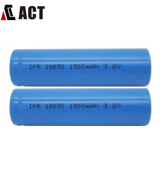18650 3.2v Lifepo4 Battery Cell 1500mAh