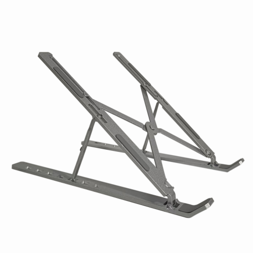 Adjustable 7-Angle Foldable Silvery Laptop Stand