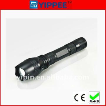 Adjustable high power cree led flashlight, 2AA battery