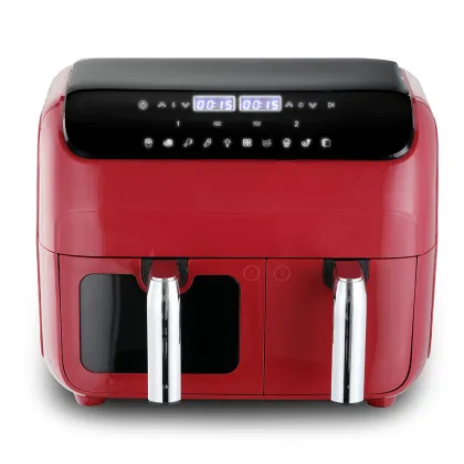 double pot air fryer OEM ODM  oven 8L air fryer industrial air fryer Home appliance factory kitchen