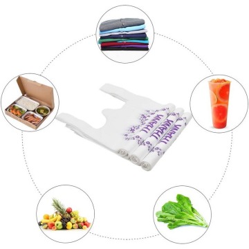 Roll Packaging Food Handle PE 7 Gallons Plastic Carrier Bags Wholesale