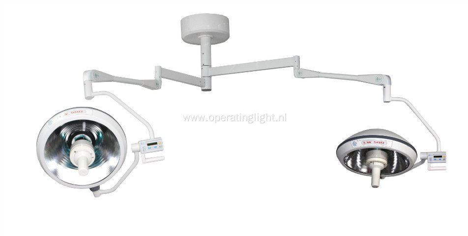 Halogen type surgery room lamp