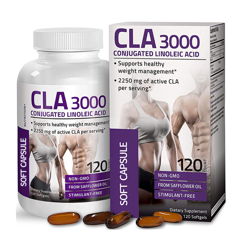 OEM/ODM CLA 3000 Conjugated Linoleic acid weight loss capsules Fat Burn Capsules Body Slimming Capsules