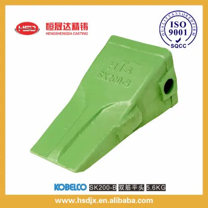 Kobelco bucket tooth ,kobelco parts SK200-B